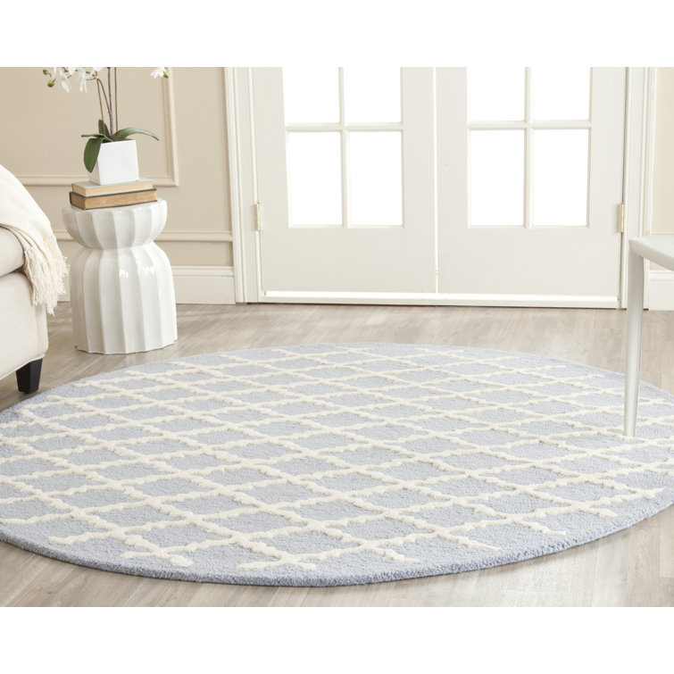 Cannen Hand Tufted Wool Geometric Rug