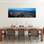 Aerial View Of A City Asheville Buncombe County North Carolina USA by Mark Segal - Wrapped Canvas Panoramic Print-1161994186