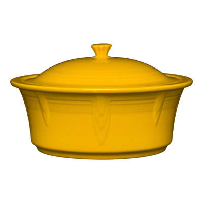 Fiesta Large Round Covered Casserole 2.8 Quart