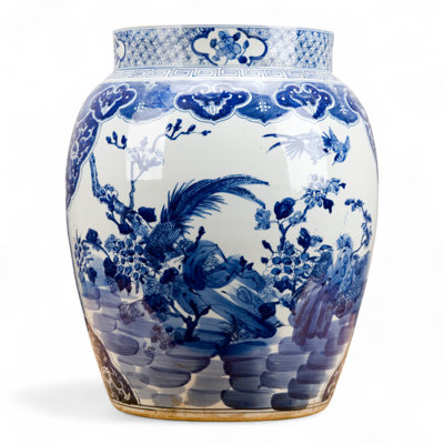 Vase en porcelaine Pie
