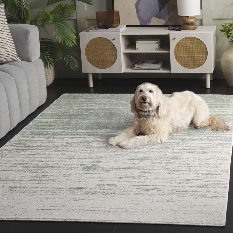 Tapis de performance abstraite Arrietty, Rectangle 10 pi x 14 pi