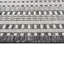 Tapis intérieur / extérieur gris / ivoire à rayures Trei-589798511