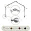 Tringle à rideaux simple pour fenêtre à 4 côtés Pepin-229582298-145687933