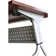 Preference Rectangle Flip Top Training Table with Casters and Modesty Panel and Cable Management