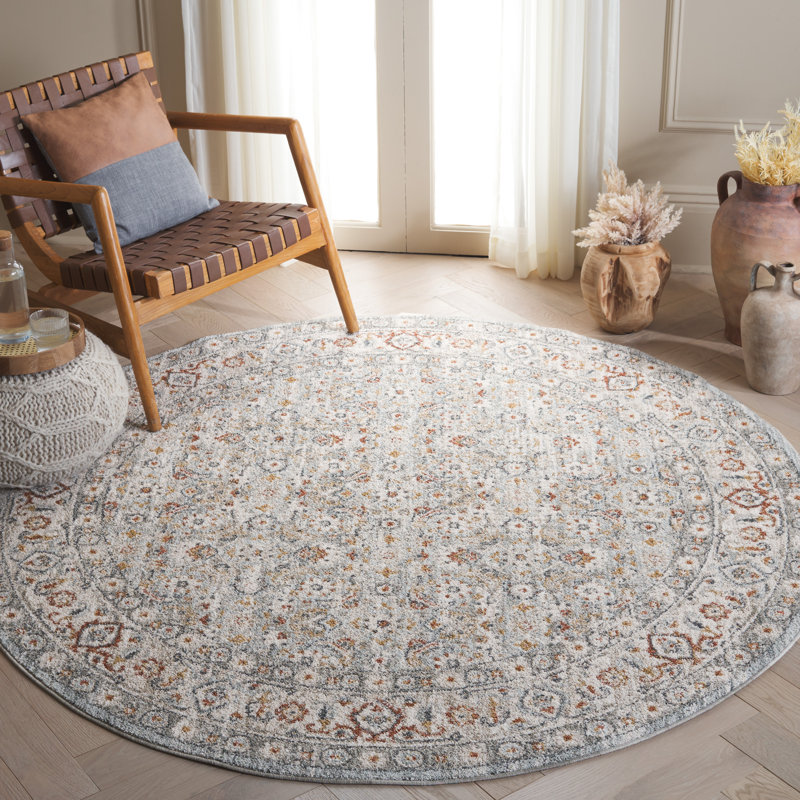 Lasher Area Rug, Round 6'7"