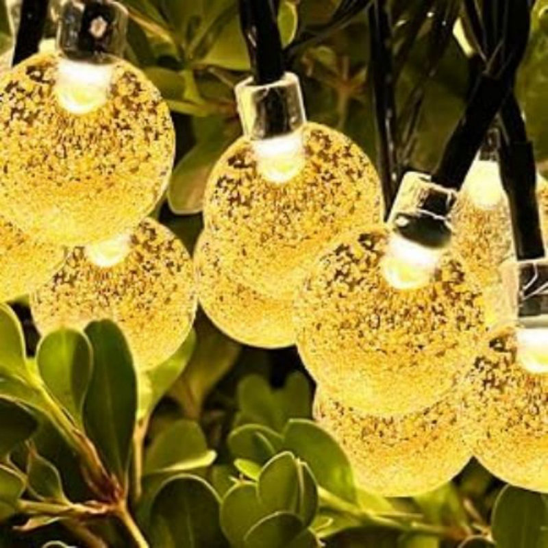 Keante 60 - Bulb 432'' Solar Powered Globe String Light