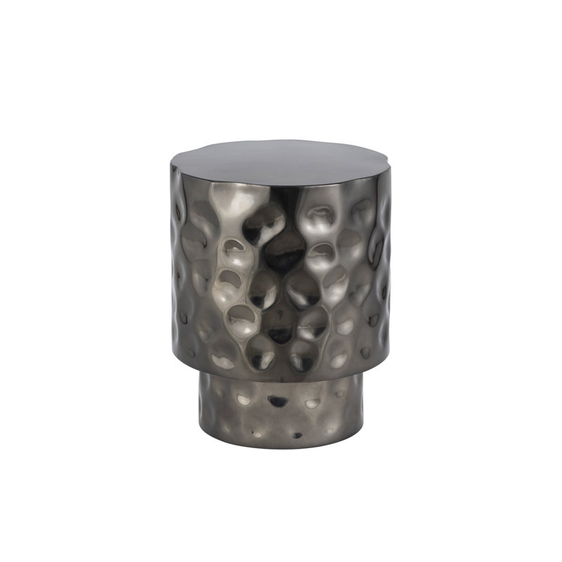 Table de bout de style moderne, Nickel