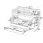 Lit superposé standard avec lit gigogne Hade de Harriet Bee-601435409-555626684