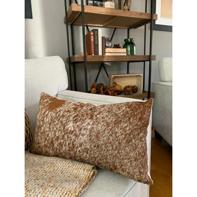 Cowhide Pillow Cover