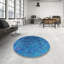 Tapis oriental bleu-1943349062