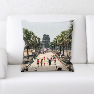 Coussin statue