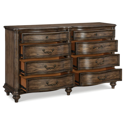 Commode de 8 tiroirs Traditional