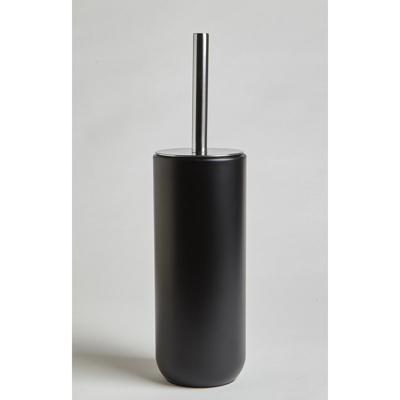 Brosse de toilette en métal 14 po Homou, Noir