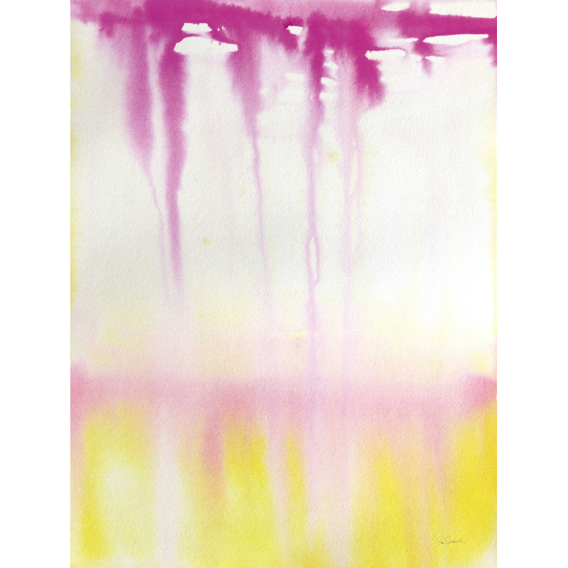Ombre Interior Decorating - Dip Dye I On Canvas Print