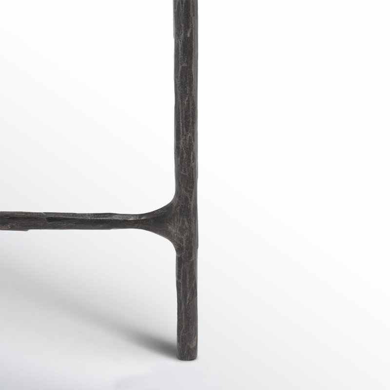 Ensemble de tables basses 3 pièces Evelynn, Noir, gris