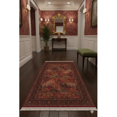 Tapis de couloir en laine Doughman