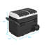 Réfrigérateur de voiture 63 Qt à deux zones avec contrôle d'application, refroidisseur de compresseur portable 12v / 24v