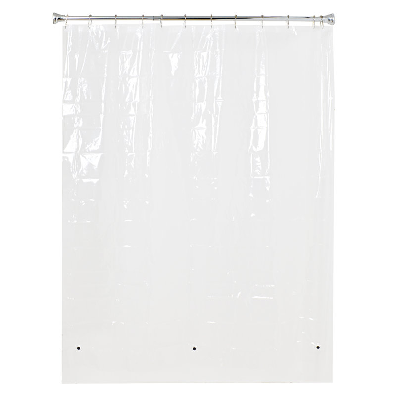 Utopia Alley 3G Clear PEVA Shower Liner - Clear Shower Curtain Liner, Transparent Shower Curtain, PEVA Shower Curtains & Bathroom Curtain Liner, Plastic Shower Liner (71"x71")