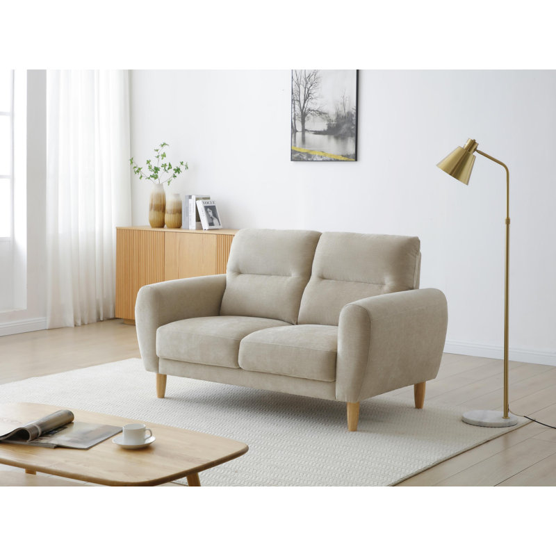 Sofa, Cream Linen Blend