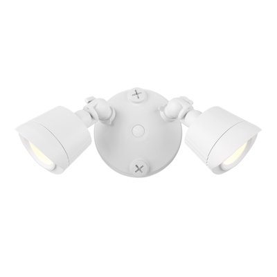 120 Watt 2 - Head LED Hardwired Outdoor Security Flood Light
