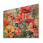 Vibrant Poppies I sur impression sur bois-949197230