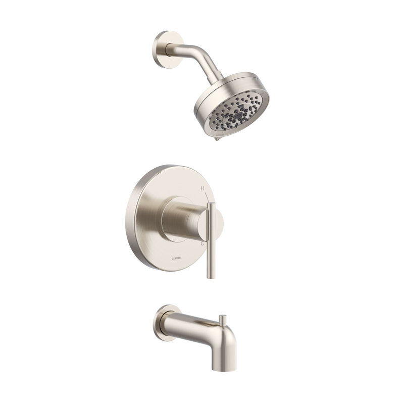 Parma Tub & Shower Faucet, Brushed Nickel