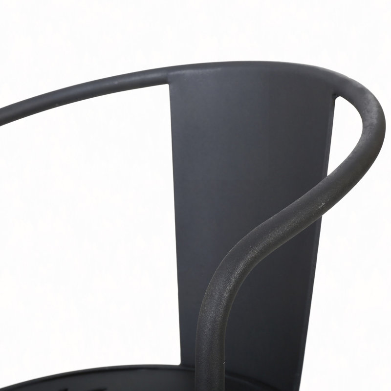 Ensemble de 3 pièces en métal Kd, Noir