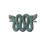 Aztec Double Headed Serpent Wall Sculpture