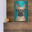 «French Bulldog Teal» par Debbie Gray-1493473019