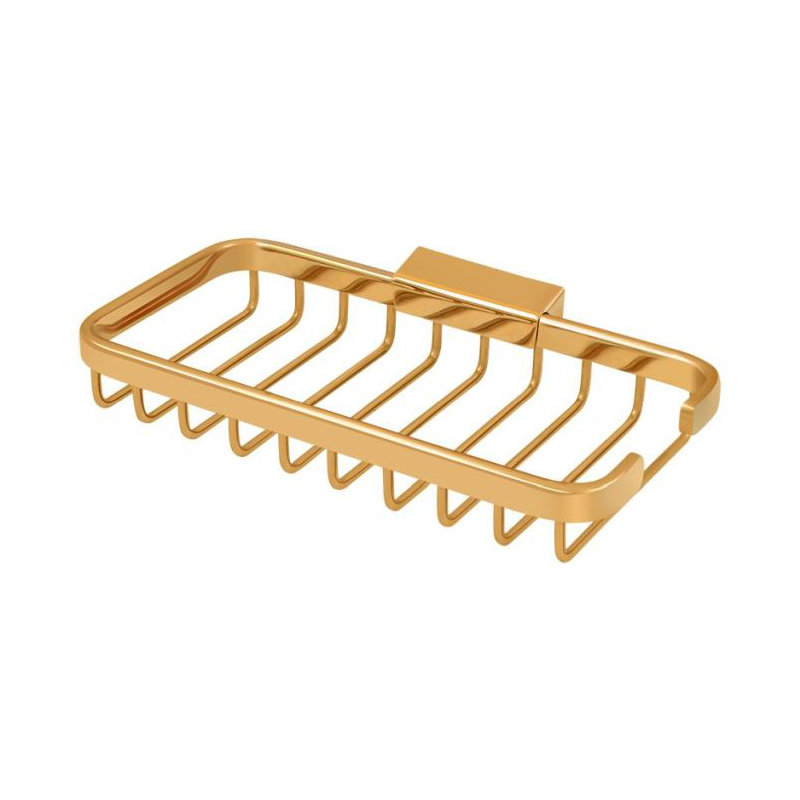 Shower Basket, PVD Polished Brass