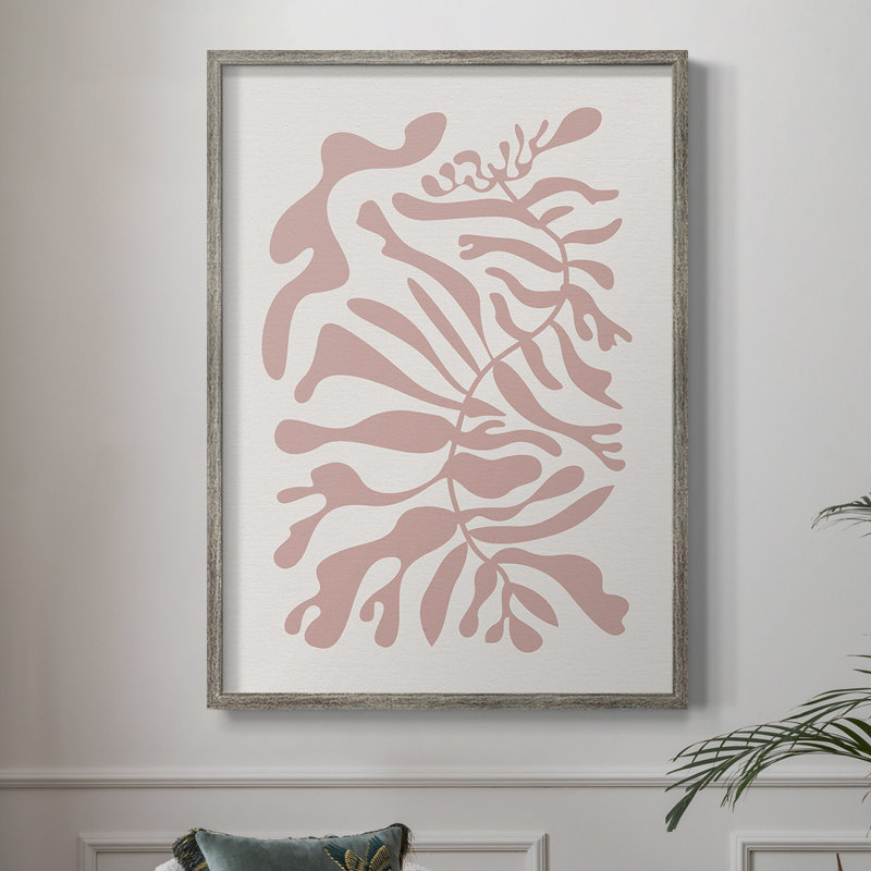 Matisse LVII, reproduction d'art encadrée - bois massif, H 21 po x l 17 po