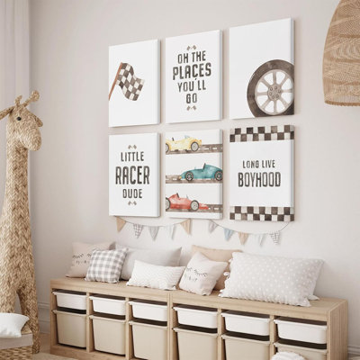 6 Piece Wrapped Canvas Print
