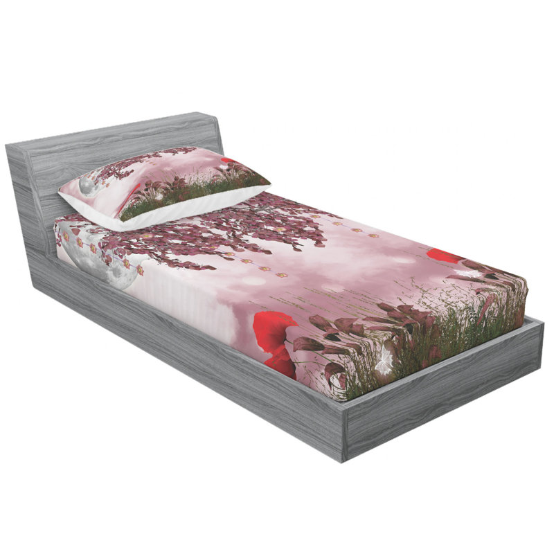 Microfiber Sheet Set, Twin XL Sheet Set with Fitted Sheet