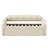 Upholstered Daybed with Trundle, Wood Slat Support,Upholstered Frame Sofa Bed, Twin, Beige-1609833694