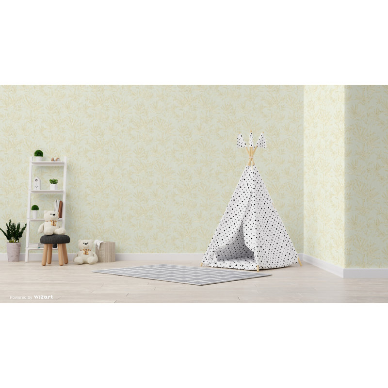 Bradley 10m x 53cm Wallpaper Roll, Green