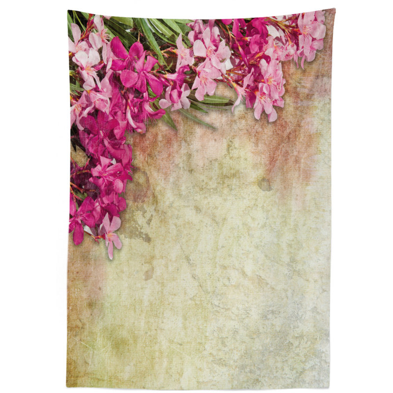 Floral Tablecloth, 84" L x 60" W