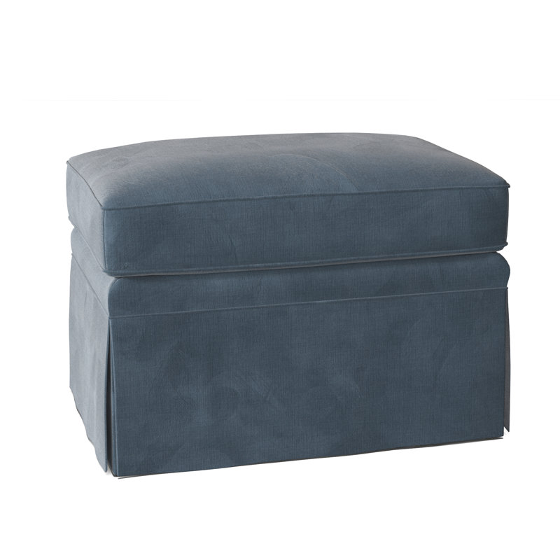 Repose-pieds de cocktail rectangulaire de 29 po de large London, Rylee Cadet