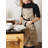 Floral Cotton Bib Apron