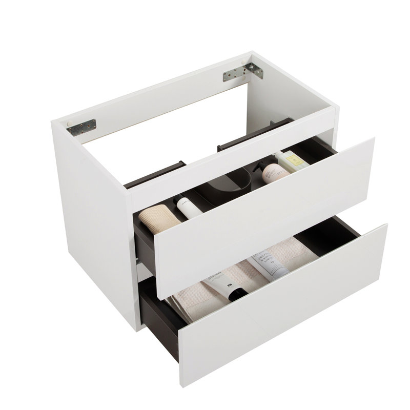 Commode décorative Amryis, Blanc