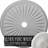 Endurathane Leandros Ceiling Medallion, 33 1/8"OD x 3 1/2"ID x 1 3/8"P (Fits Canopies up to 5"), Hand-Painted Ultra Pure White Finish-28576754