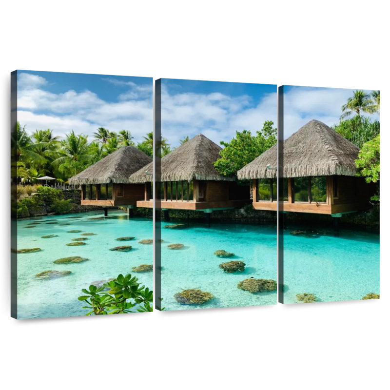 Gillard Tropical Spa Retreat, H 24 po x l 38 po