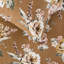 Ensemble de couette réversible en coton à motif floral 7 pièces Vin Terracotta Queen-136112146