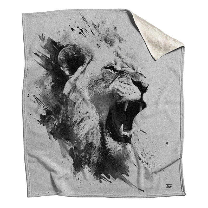 Couvertures Roaring Lion Art, L 50 po x H 60 po
