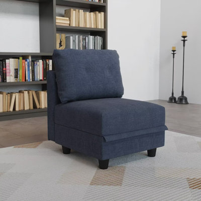 Tomario Fabric Storage Ottoman by Latitude Run