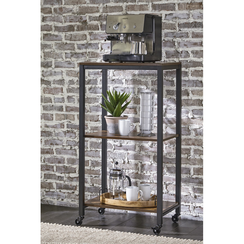 Zysk Metal Bar Cart