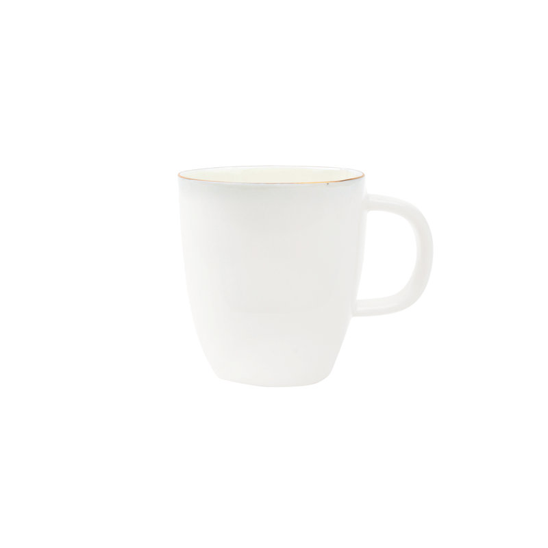 Abbesses Porcelain Espresso Cup, Gold