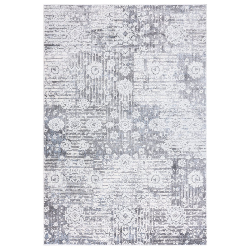 Tapis en polypropylène tissé à la machine Calo, Rectangle 8 pi x 10 pi