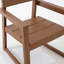 Ensemble de salle à manger 5 pièces pour l'extérieur, table de patio toutes saisons avec trou pour parasol et 4 fauteuils-402179326