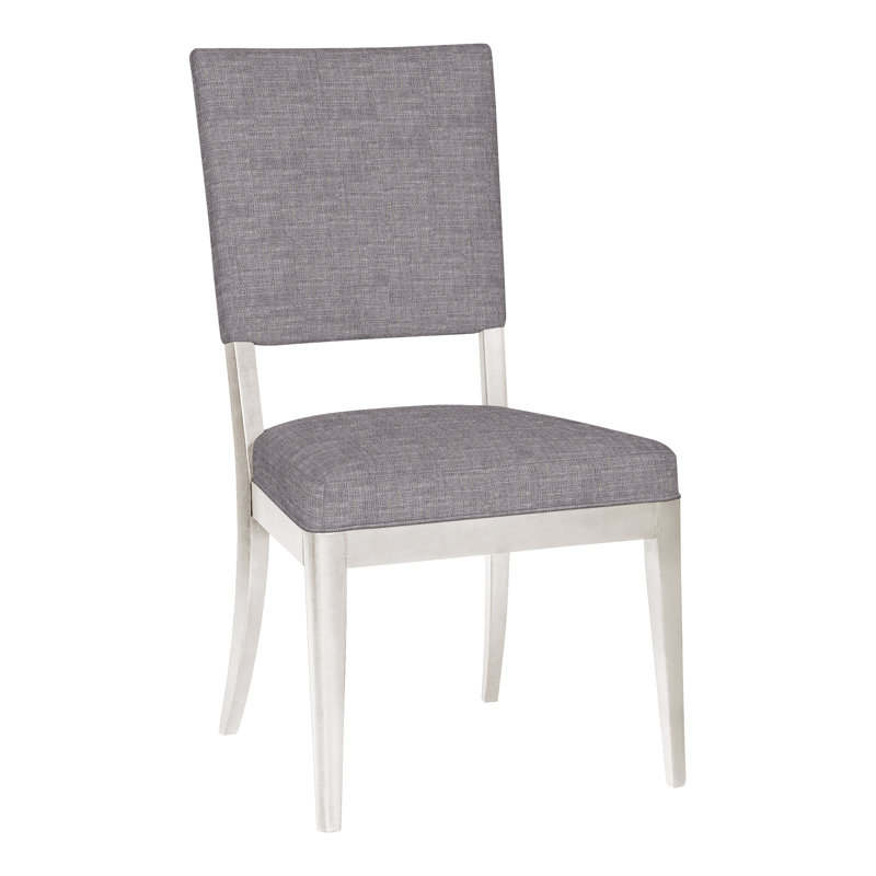 Chaise d'appoint Vanguard Juliet, Chenille nomade ardoise Crypton®, Casablanca
