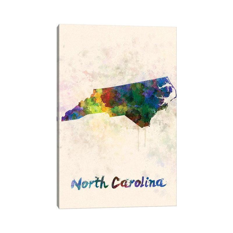 North Carolina by Paul Rommer - Wrapped Canvas Painting, 66.04 cm H x 45.72 cm W